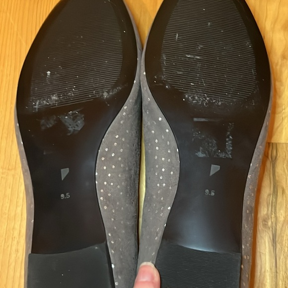 Shoes of Prey Women’s Ballerina Flats Gray Polka Dot Sz 9.5 - Picture 6 of 6